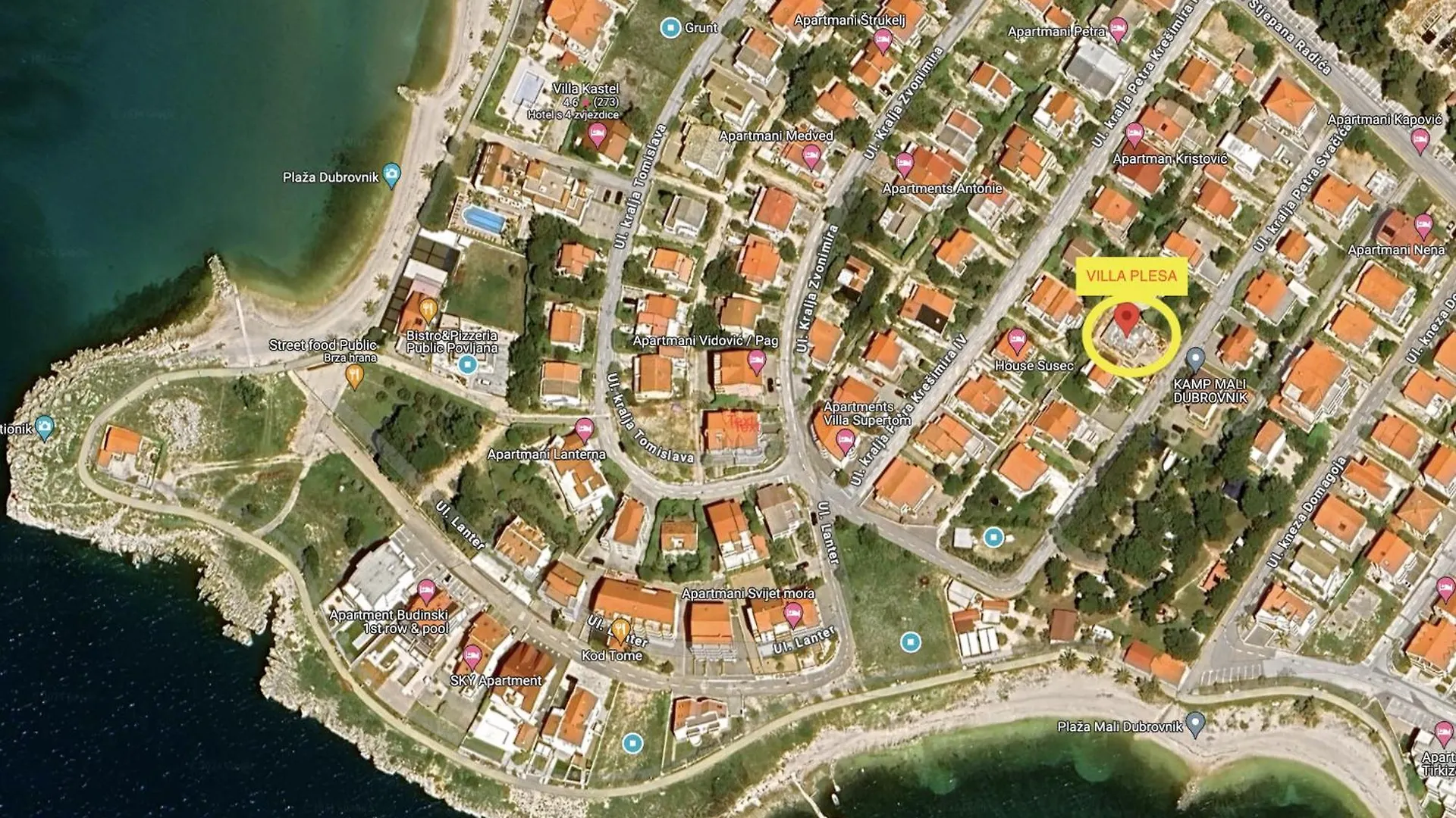 Villa Plesa With Office And Private Pool Povljana